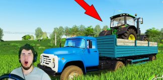 УГНАЛИ ТРАКТОР ИЗ ДЕРЕВНИ - РЕАЛЬНАЯ ЖИЗНЬ В FARMING SIMULATOR 19