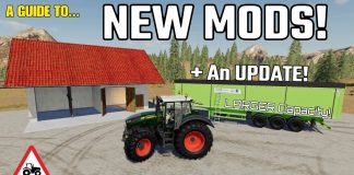 A GUIDE TO... NEW MODS! + An UPDATE! 9th Sept 2019, Farming Simulator 19, PS4, Assistance!