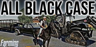 ALL-BLACK CASE ON LONE OAK! (Case Puma Mod) | Farming Simulator 19