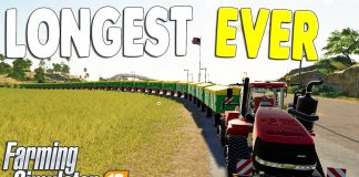 BIGGEST & LONGEST ROAD TRAIN EVER VS. RUNAWAY TRAIN CRASH | Farming Simulator 19 Gameplay