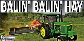 CLASSIC JD TRACTORS MAKING HAY BALES ON LONE OAK! | Farming Simulator 19