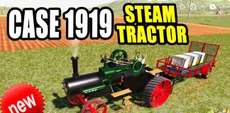 Farming Simulator 19: WMF Case 1919 Steam Tractor !!
