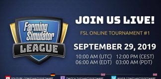 First Farming Simulator Online Tournament
