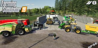 Harvesting wheat & grass silage | New Woodshire | Multiplayer Farming Simulator 19 | Episode 8