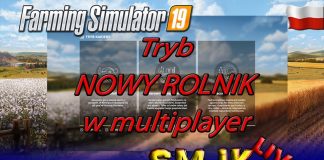 Jak zagrać w tryb Nowy rolnik na multiplayer Farming Simulator 19 PS4 Pro PL