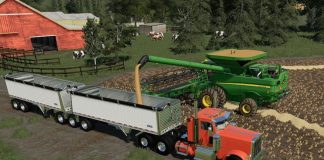 Lone Oak EP#1 | Harvest, Hay, Animal Care | FS19 Timelapse|Farming Simulator 19 Timelapse