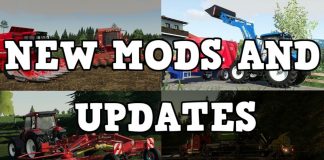 NEW MODS AND UPDATES OUT NOW.... SEPT 2 2019 | Farming Simulator 19