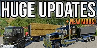 NEW MODS! AUTOLOAD BIG SQUARE BALES + NEW MAP! | Farming Simulator 19
