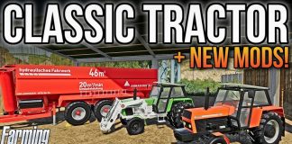 NEW MODS! CLASSIC TRACTORS + BEST AUGER WAGON! | Farming Simulator 19