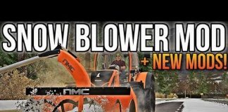 NEW MODS! SNOW BLOWER + 16 TOTAL NEW & UPDATED! | Farming Simulator 19