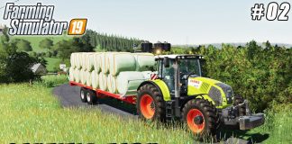 Selling silage bales, sowing barley | Farming on Oakfield Farm | FS 19 | Timelapse #02