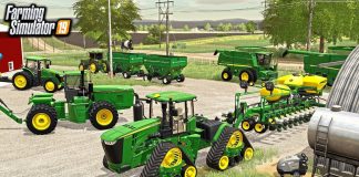 BUSY DAY ON THE FARM! WHEAT HARVEST & JD 9RX DEMO (ROLEPLAY) | FARMING SIMULATOR 2019