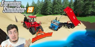 ЗАСЫПАЛ РЕКУ - ПЕРВЫЕ ИСПЫТАНИЯ - FARMING SIMULATOR 19