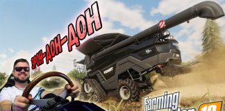 Сельское жогово на тракторах - Farming Simulator 19 на руле Fanatec ClubSport