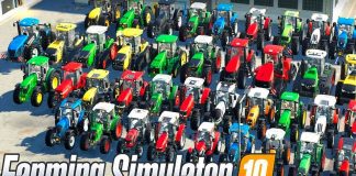 купил всю технику в  Farming Simulator 19