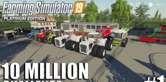 10 Million CHALLENGE | Nordfriesische Marsch | FS19 Timelapse #1 | Farming Simulator 19 Timelapse
