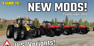 A GUIDE TO... NEW MODS! 23rd October 2019. Farming Simulator 19, PS4.