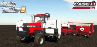Farming Simulator 19 - CASE IH 7200 2WD Tractor with Fertilizer Tanks