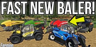 NEW MODS! New Holland Telehandler & FAST Sporty Balers! | Farming Simulator 19