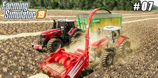 Silage from straw, plowing with new tractor | Lone Oak Farm | Farming simulator 19 | Timelapse #07