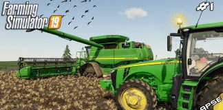 Harvesting wheat & oat, baling straw | Lone Oak Farm 19 | Farming Simulator 19 | Episode 1