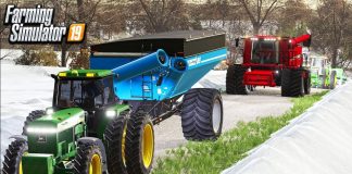 MOVING TO OUR NEW SHOP IN THE SNOW (ROLEPLAY) FARMING SIMULATOR 19