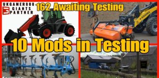 Mods in Testing list fs19 Mods Giants Mods in Testing Update