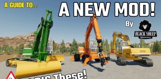 A GUIDE TO... A NEW MOD pack! Blacksheep Modding! Farming Simulator 19, PS4, Assistance!