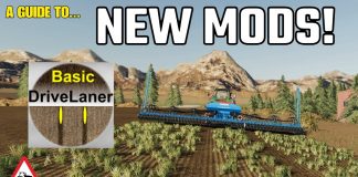 A GUIDE TO... NEW MODS! DriveLaner? Farming Simulator 19, PS4, Assistance!