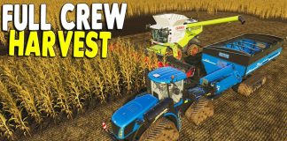 BIGGEST $ HARVEST ON NEW MAP MOD | Farming Simulator 19 Multiplayer Gameplay