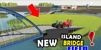 Farming Simulator 19: NEW ISLAND, NEW BRIDGE, NEW FIELD!!