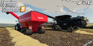 Harvest with Massey Ferguson IDEAL 9T | Animals on Oakfield Farm | Farming Simulator 19 | Episode 26