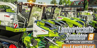 LS19 Platinum AddOn: Alle FAHRZEUGE vom CLAAS DLC! I Farming Simulator 19 Platinum Edition