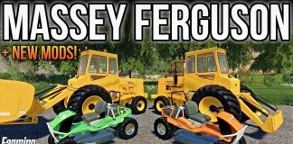 NEW MODS FS19! Old Massey Loader + Sport Mower!