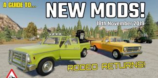 A GUIDE TO... NEW MODS! Rodeo Returns! Farming Simulator 19, PS4, Assistance!