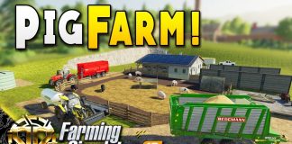 CUSTOM PIG FARM :  Farming Simulator 19 Gameplay : Ravenport EP 25