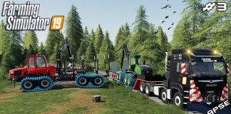 Moving equipment & cutting down trees | Forestry on Geiselsberg | Farming Simulator 19 | Episode 3