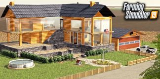 BUILDING A DREAM FARM HOUSE ($800,000) | FARMING SIMULATOR 2019