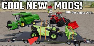 COOL NEW MODS (Vehicle Straps?) Farming Simulator 19 PS4 (Review)