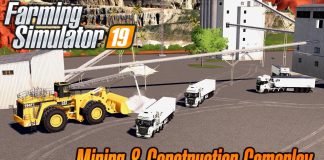 #FS19 Busy Day Mining And Construction Economy Map Farming Simulator 19 Mods