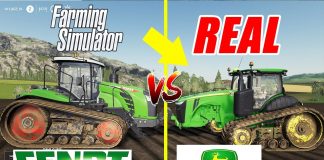 Farming Simulator VS Real Life [ FENDT vs JOHN DEERE TRACTORS ]; Tractor Comparison!!!