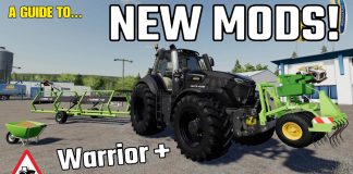 NEW MODS Warrior (PLUS) Farming Simulator 19 PS4 (Review) 12th December 2019.