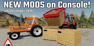 NEW MODS on Console Farming Simulator 19 PS4 (Review)