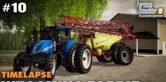 Willamina Forest Timelapse #10 New Tractor & Field, Farming simulator 19 Seasons