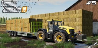 Baling & collecting 258 bales | Animals on Geiselsberg | Farming Simulator 19 | Episode 5