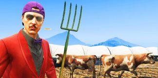 Playing FARMING SIMULATOR in GTA 5!