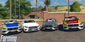 VOLVO V60 - MERCEDES BENZ CLS 2018 - Farming Simulator 19 Mods #18  | Radex