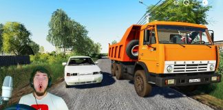 ПОГОНЯ ЗА ПЬЯНЫМ КАМАЗИСТОМ - FARMING SIMULATOR 19