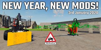 NEW YEAR, NEW MODS Farming Simulator 19 PS4 (Review) 3rd January 2020.