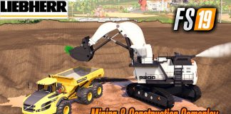 FS 19 Mining & Construction Economy Map Working With The Shovel Farming Simulator 2019 Mods